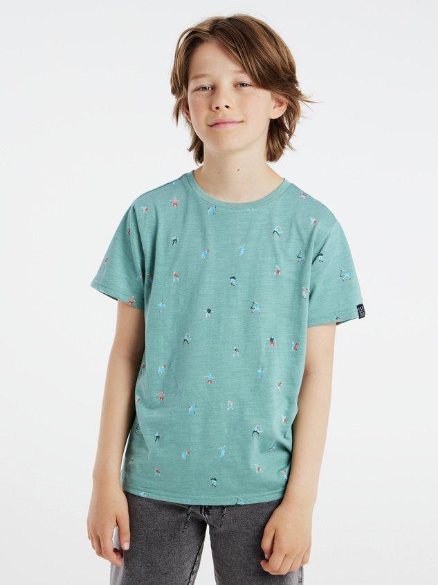 PROTEST  Jungen T-shirt Prtbike Arcticgreen 