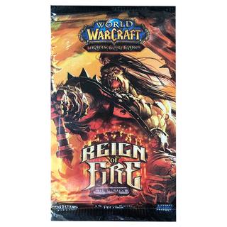 BLIZZARD ENTERTAINMENT  Reign of Fire World of Warcraft TCG Booster Pack 