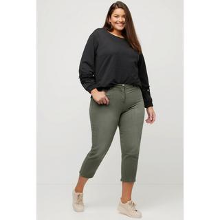 Ulla Popken  Mom-Colorjeans, 7/8-Länge, 5-Pocket-Schnitt 