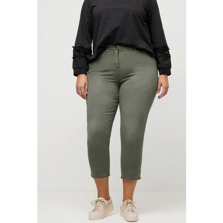 Ulla Popken  Mom-Colorjeans, 7/8-Länge, 5-Pocket-Schnitt 