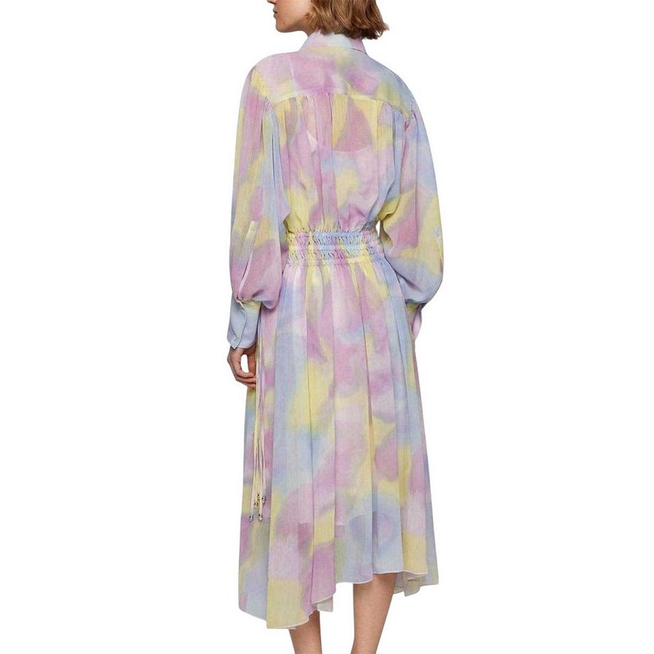 BOSS Midi Hemd Kleid  