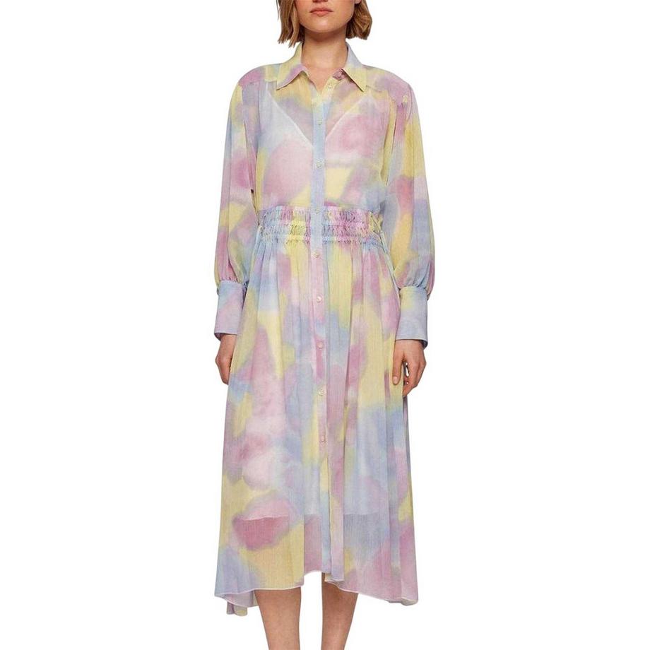 BOSS Midi Hemd Kleid  