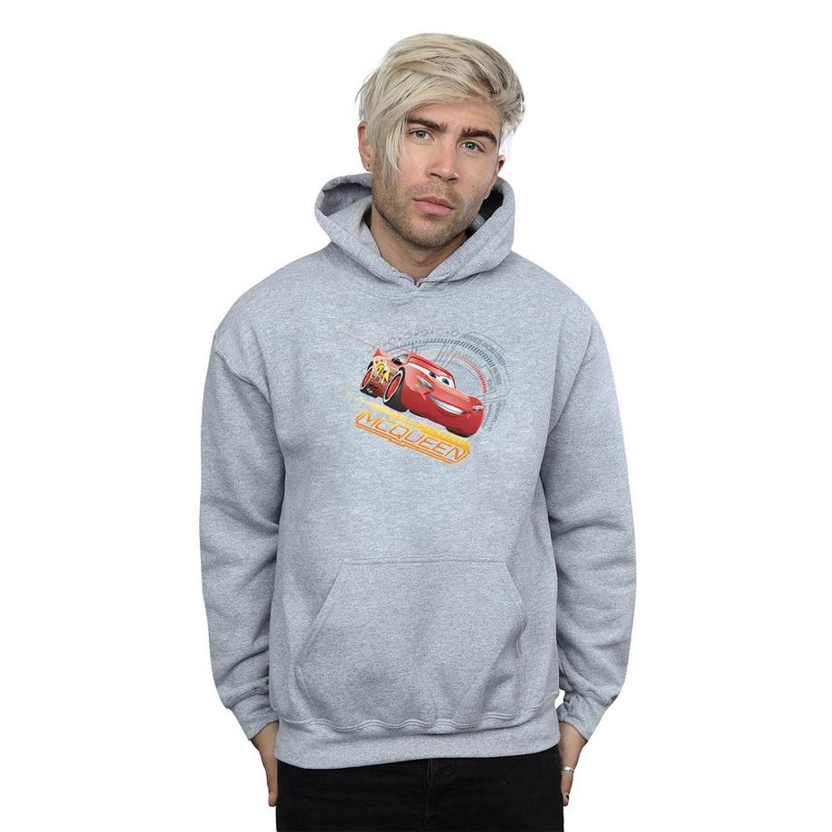 Disney Cars Lightning McQueen Felpa con Cappuccio  