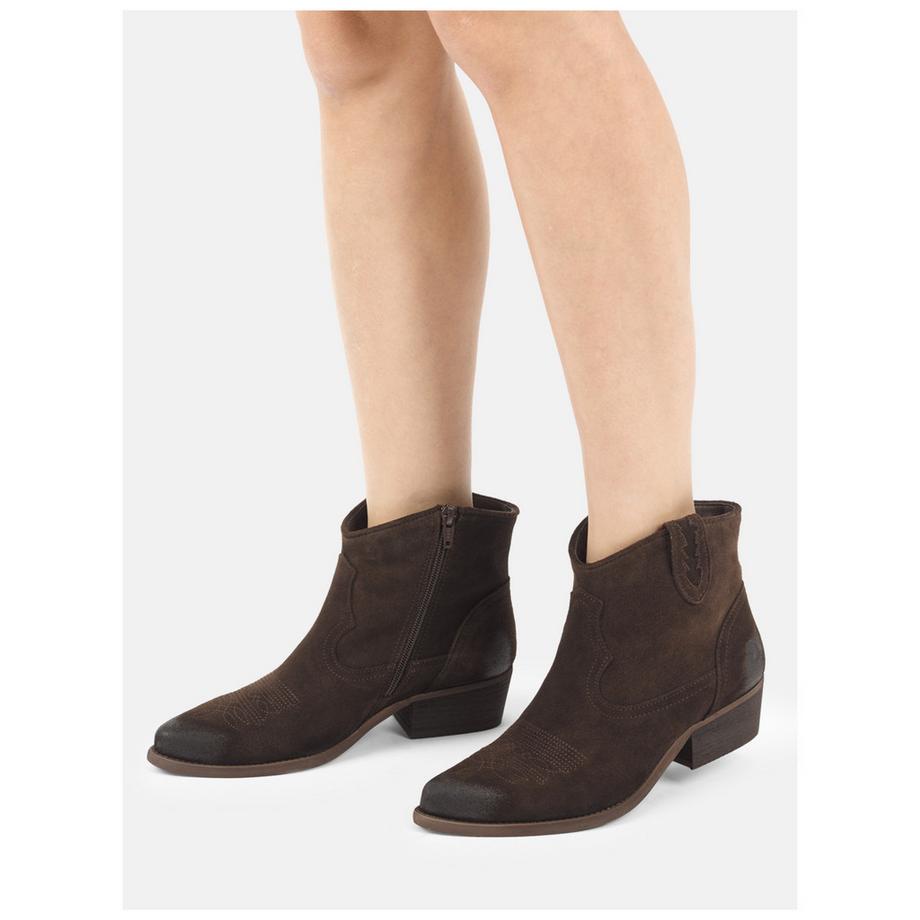 Felmini Wide Fit Bottines Cowboy larges  
