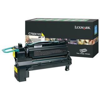 Lexmark  C792X1YG cartuccia toner 1 pz Originale Giallo 