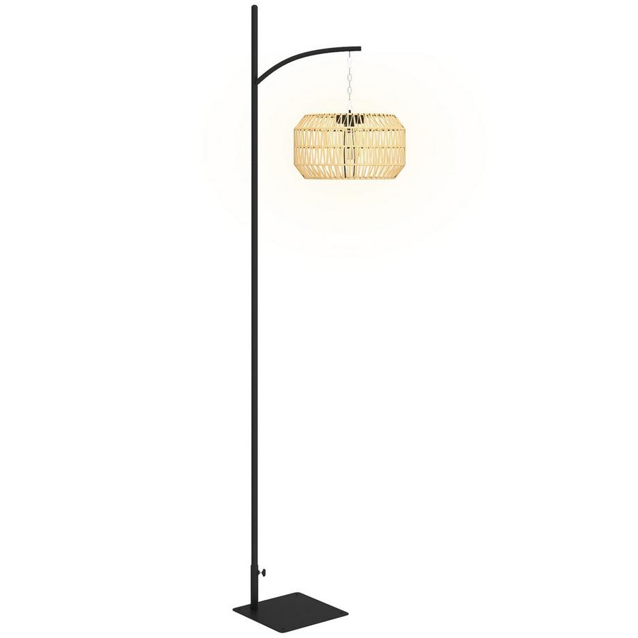 Rattan Solarlampe
