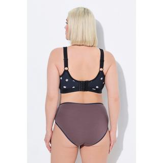 Ulla Popken Reggiseno Minimizer Fantasia Floreale Senza Ferretto  
