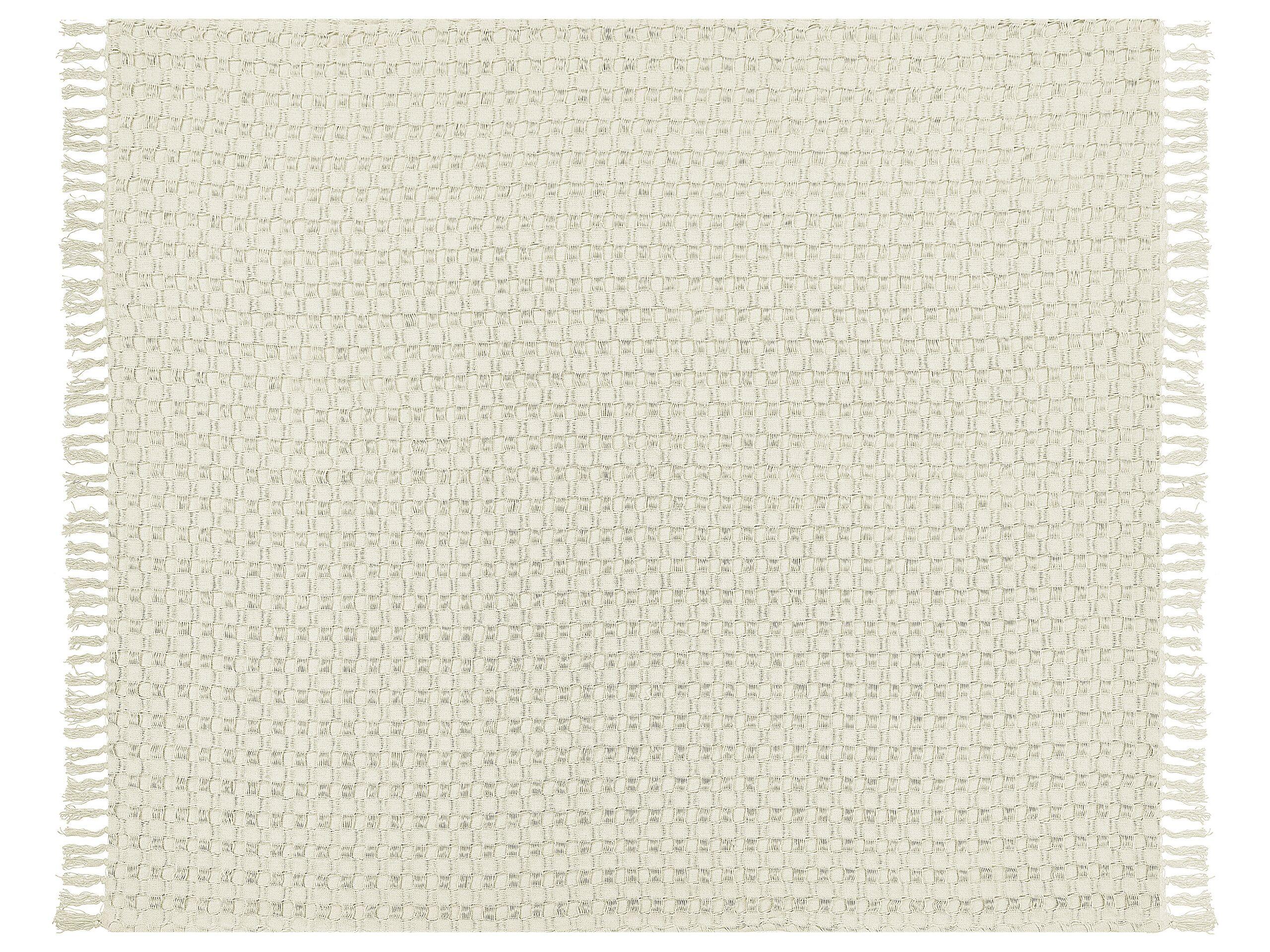 Beliani Copriletto in cotone Bere  