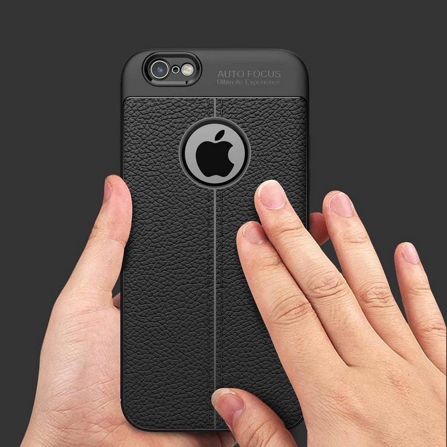 Cadorabo  Housse compatible avec Apple iPhone 6 / 6S - Coque de protection en silicone TPU avec application élégante en similicuir 
