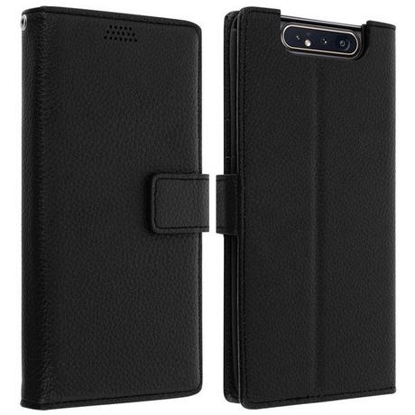 Avizar  Flip Bookcover Galaxy A80 Schwarz 