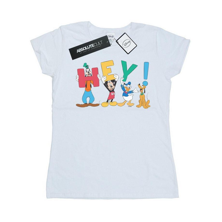 Disney Friends Hey T-shirt stampata  