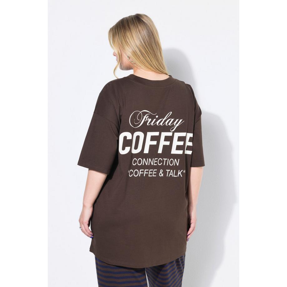 Studio Untold T-Shirt Oversize Stampa Coffee Retro  