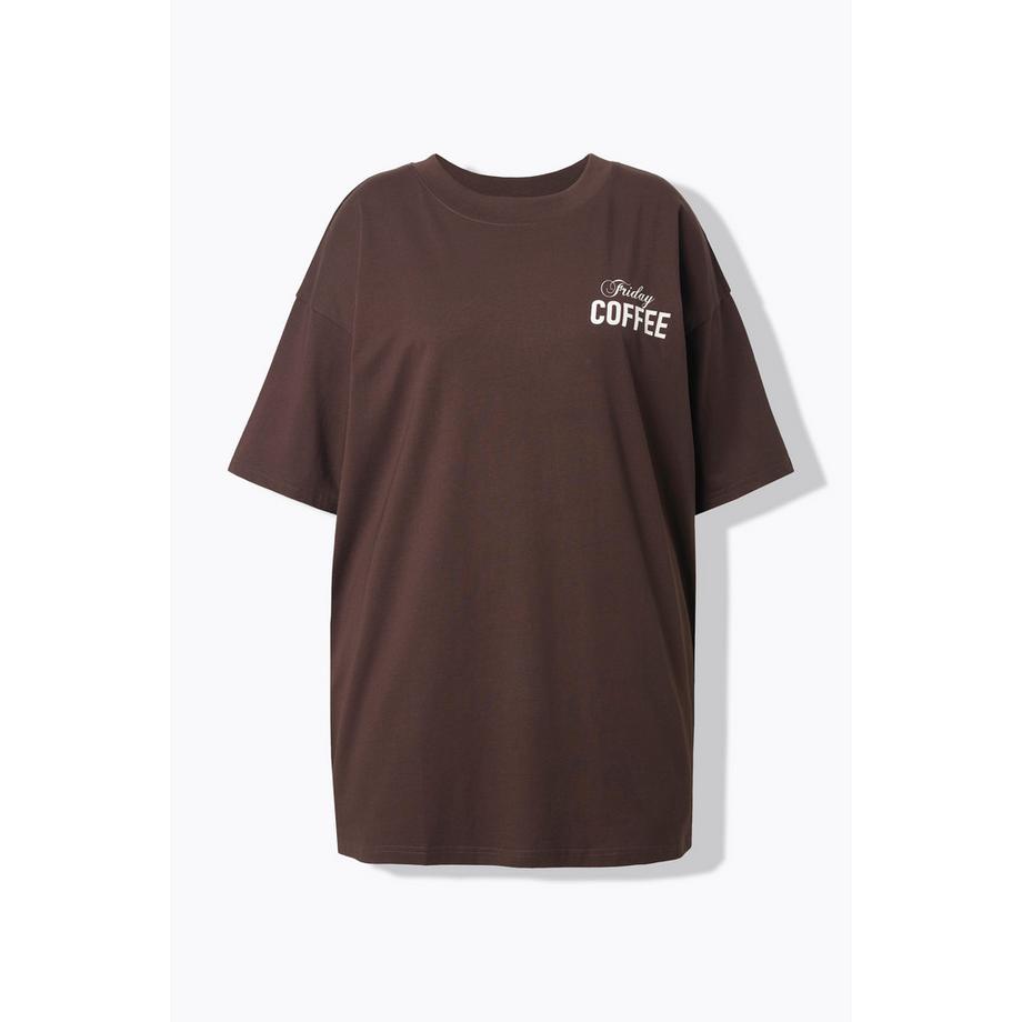 Studio Untold T-Shirt Oversize Stampa Coffee Retro  