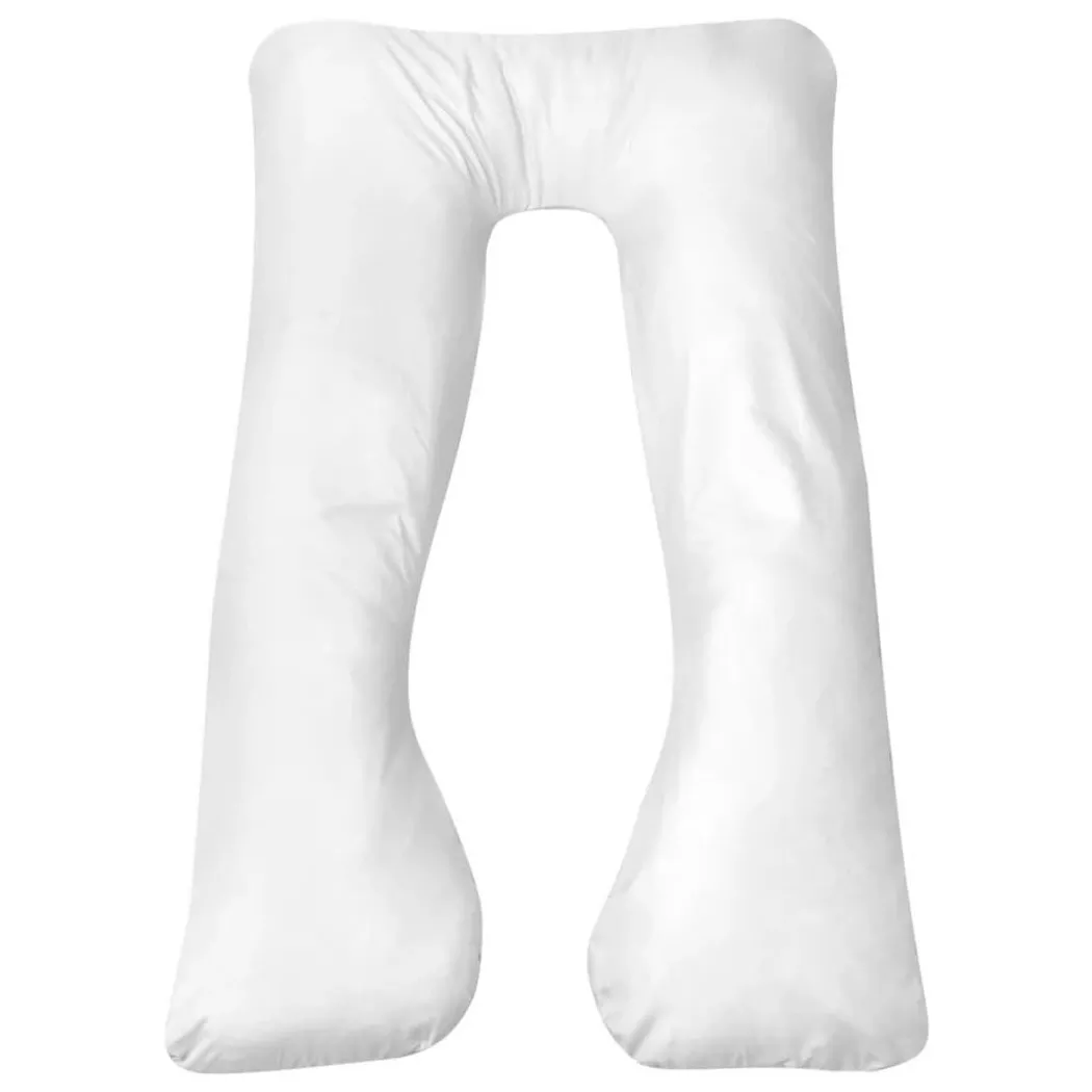 Vidaxl Cuscino Di Gravidanza 90x145 Cm Bianco