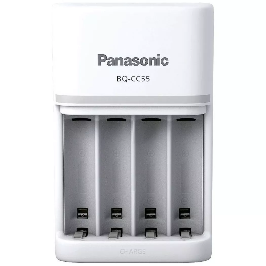 Panasonic - Steckerladegerät BQ-CC55, Multicolor, One Size