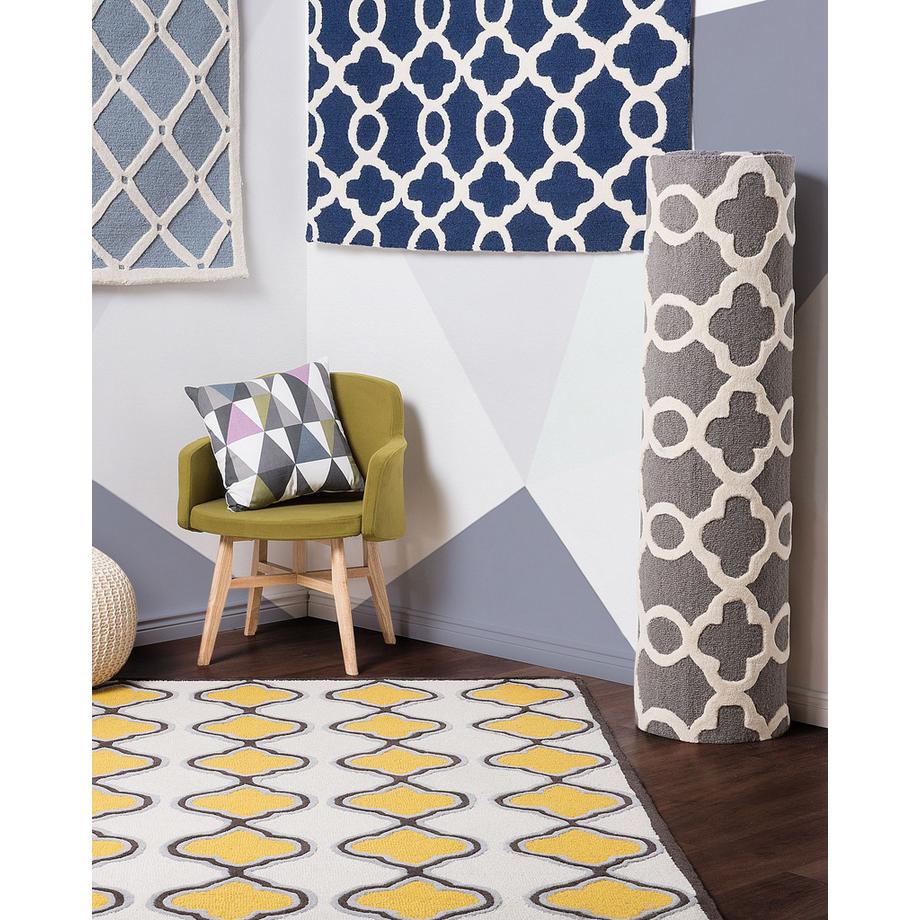 Beliani Tapis en Laine  ZILE  