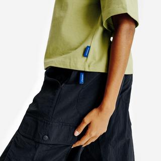 DECATHLON  T-shirt corto donna vestibilità crop cotone 