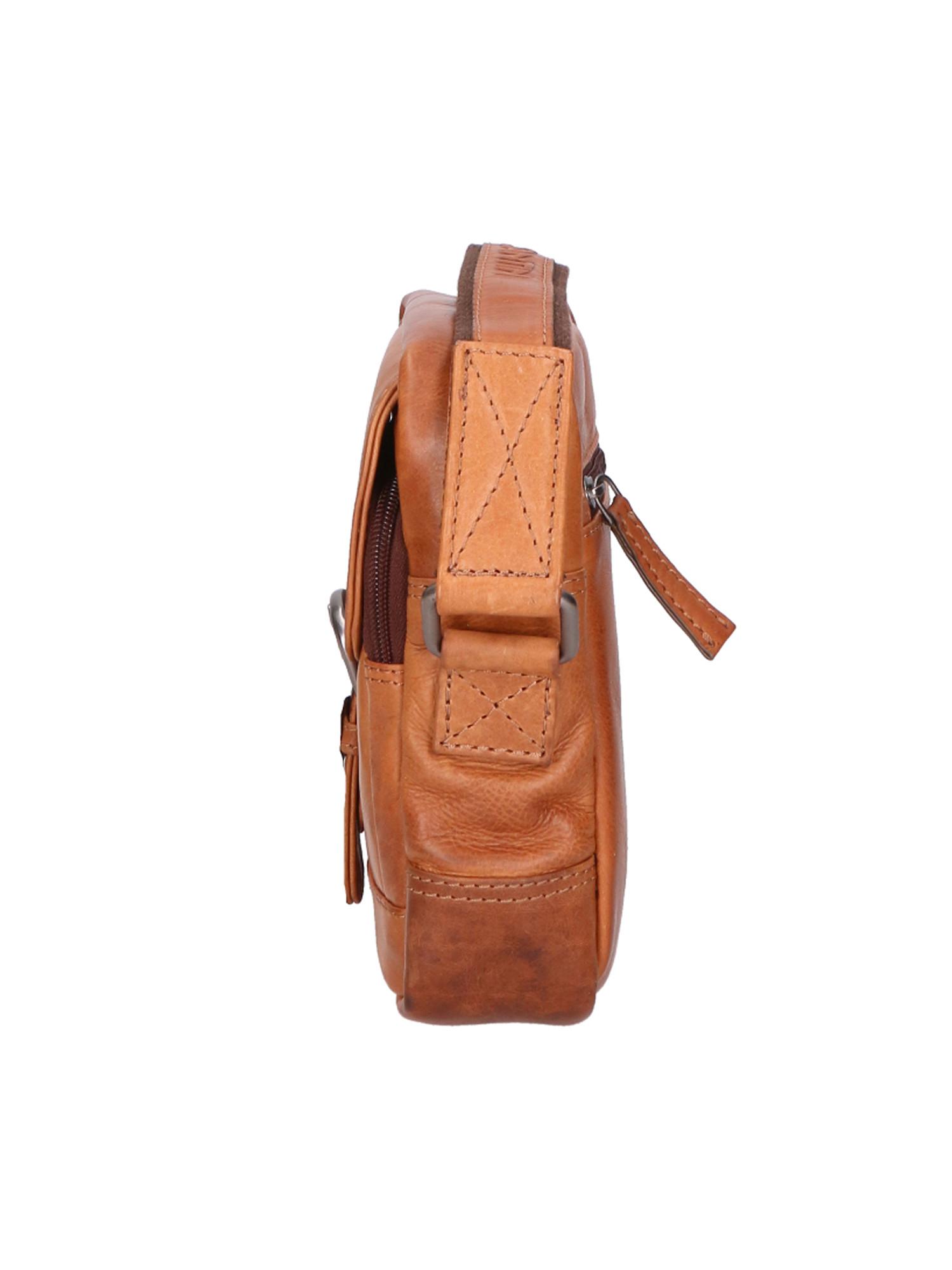 Santini Leder Umhängetasche  