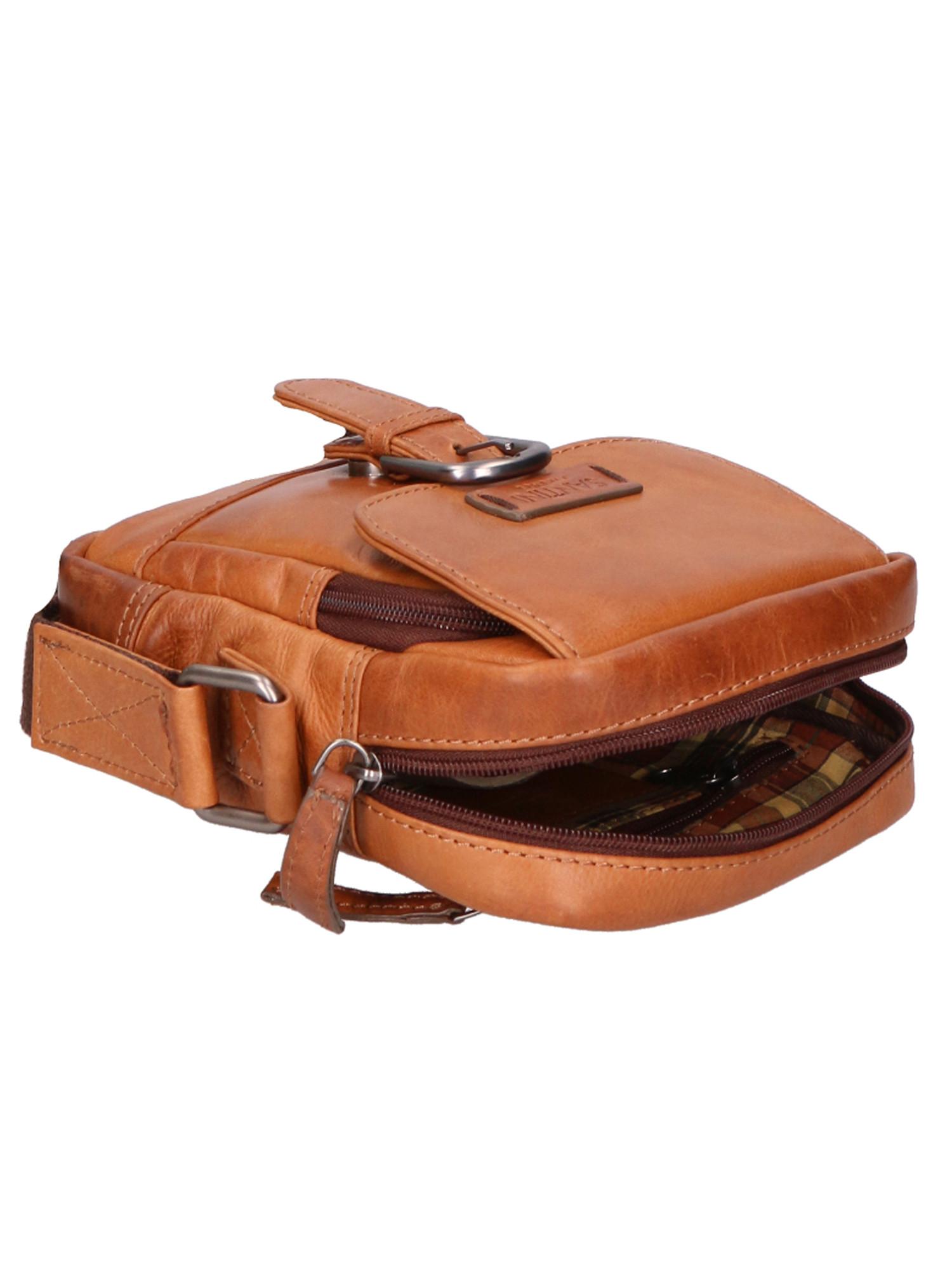 Santini Sac à Bandoulière en Cuir  