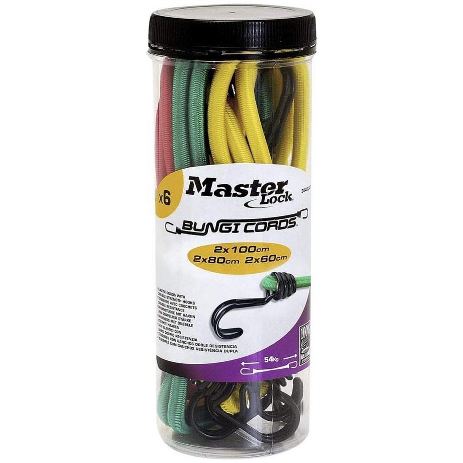 MASTER LOCK  Ensemble de cordes élastiques 