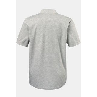 JP1880  Maglia basic in piqué con colletto polo e mezze maniche, fino alla tg. 10XL 