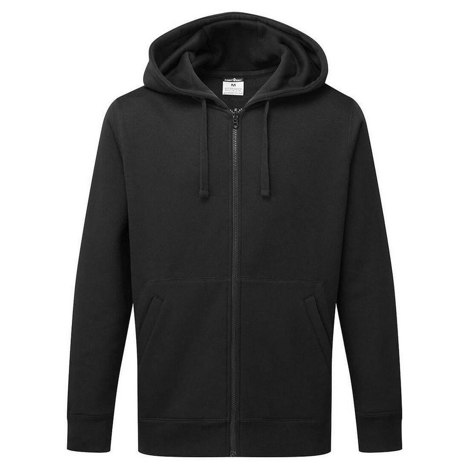 Port Felpa Con Cappuccio E Zip Intera  