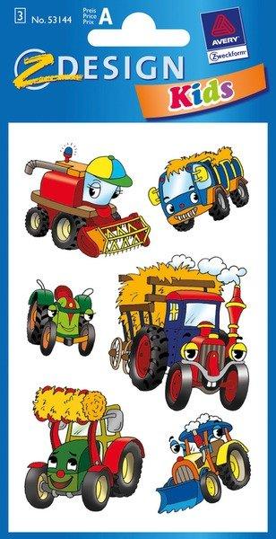Z-DESIGN Z-DESIGN Sticker Kids 53144 Traktore 3 Stück  