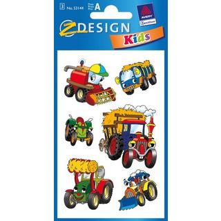 Z-DESIGN Z-DESIGN Sticker Kids 53144 Traktore 3 Stück  