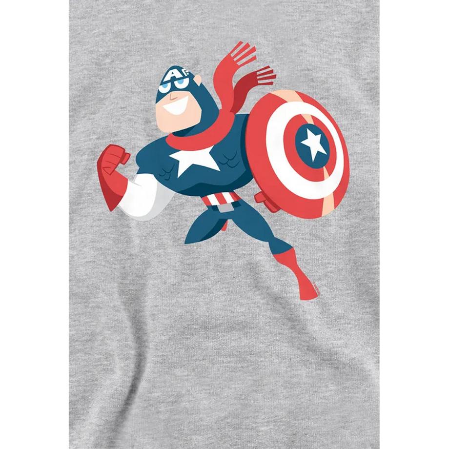 CAPTAIN AMERICA  Holiday Outfit Felpa Con Cappuccio Erica Da Indossare 
