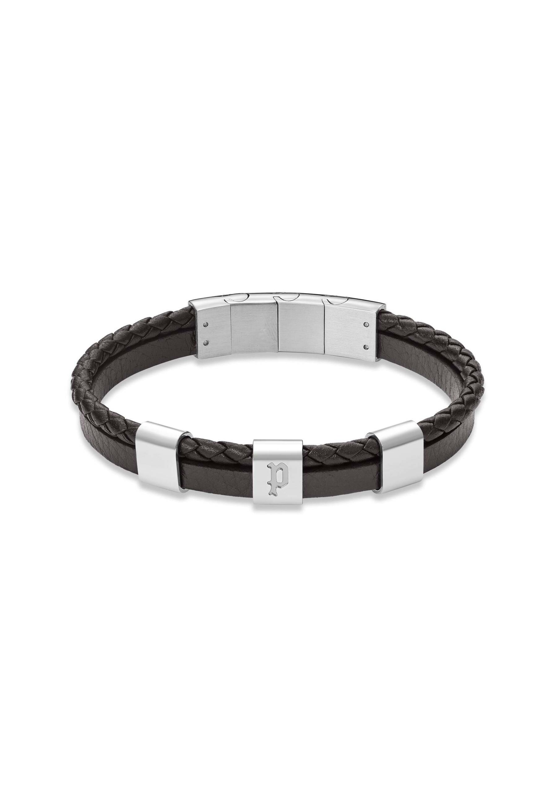 Police  - Ben Armband ausem Leder 