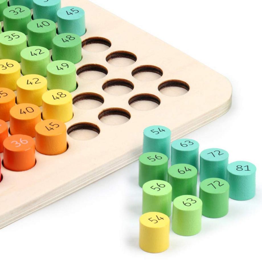 Activity-board  Jouets d'apprentissage des mathématiques, tableau d'arithmétique en bois 