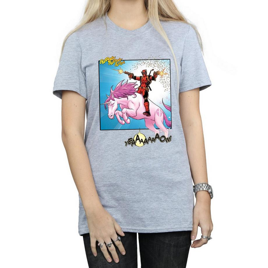 MARVEL Hey You T-Shirt Stampa Grafica  