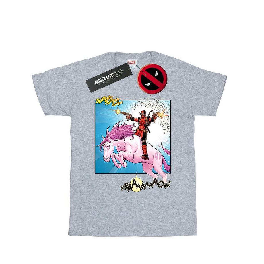 MARVEL Hey You T-Shirt Stampa Grafica  