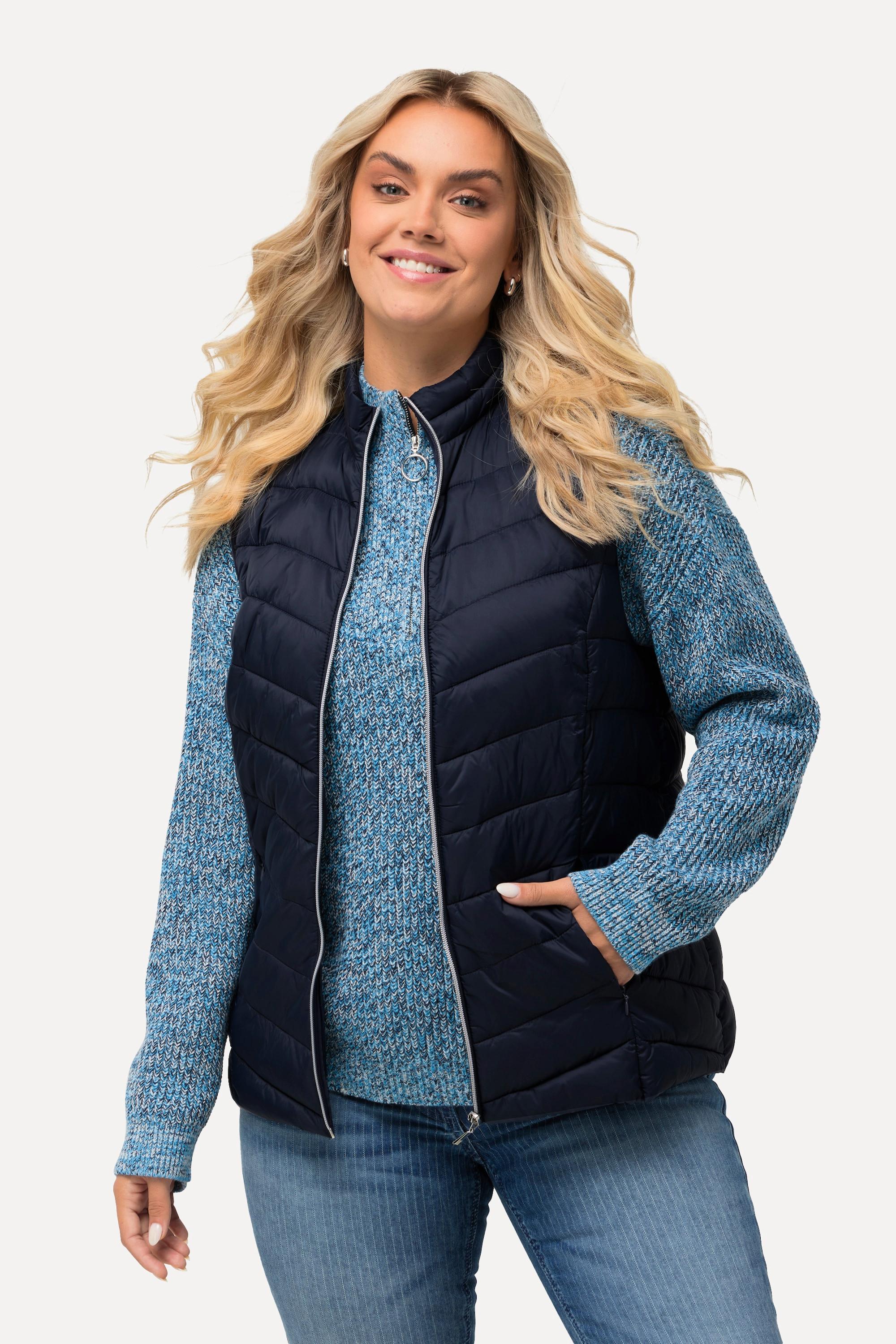 Ulla Popken HYPRAR Gilet matelassé fonctionnel imperméable  
