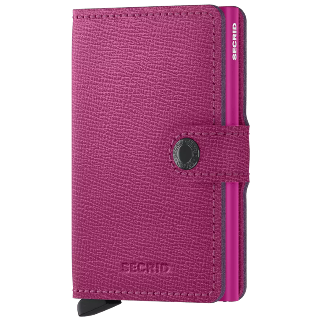 SECRID Geldbörse - Miniwallet Crisple fuchsia pink