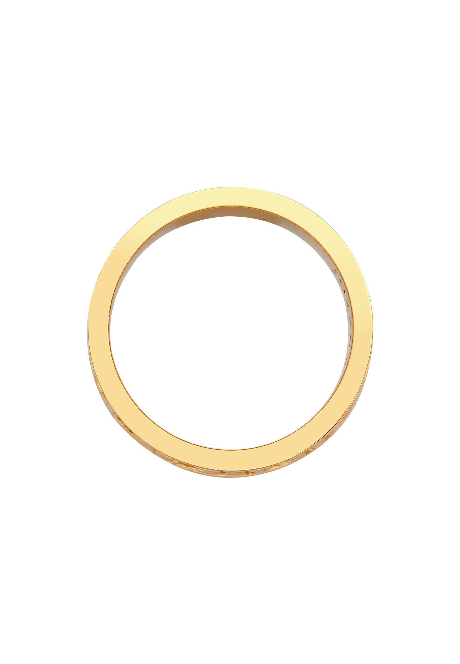 Kuzzoi  Ring  Bandring Römische Zahlen 925 Silber 