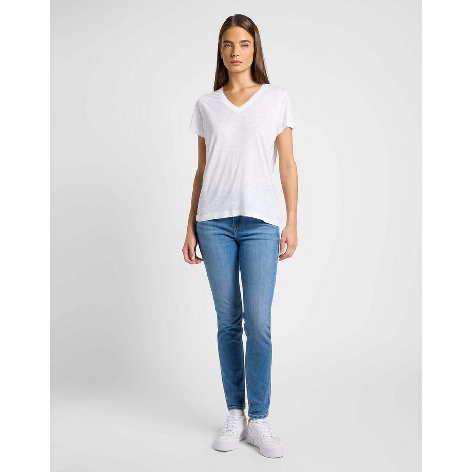 Lee V-Ausschnitt T-Shirt  