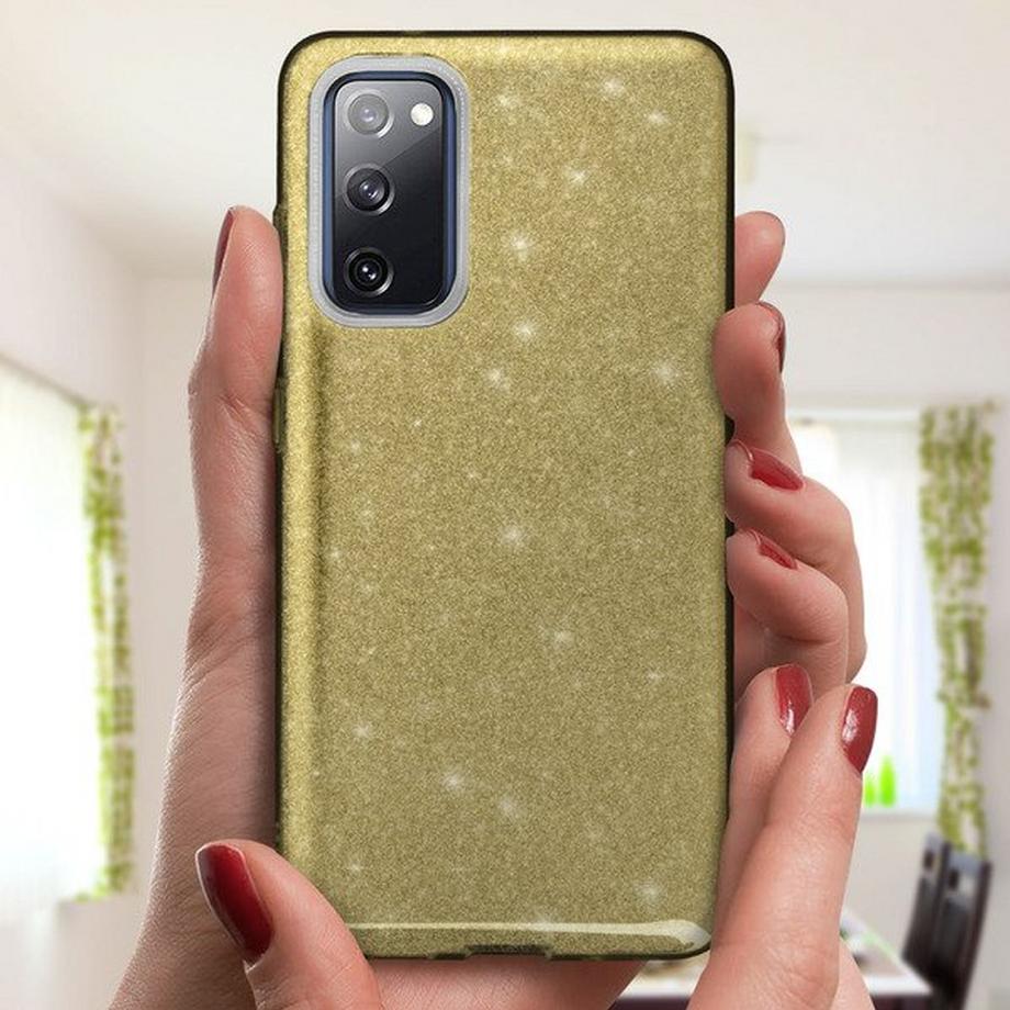 Avizar  Cover Samsung Galaxy S20 FE glitterata 