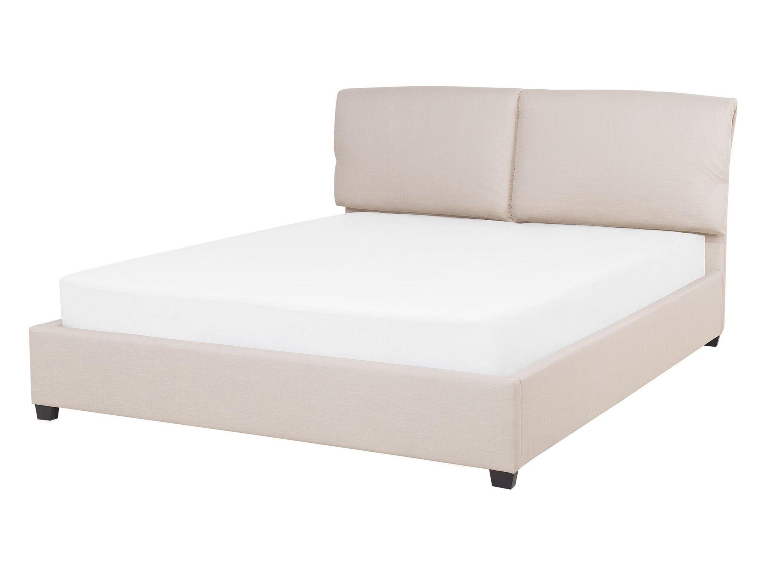 Beliani Bett mit Lattenrost aus Polyester Modern BELFORT  