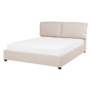 Beliani Bett mit Lattenrost aus Polyester Modern BELFORT  