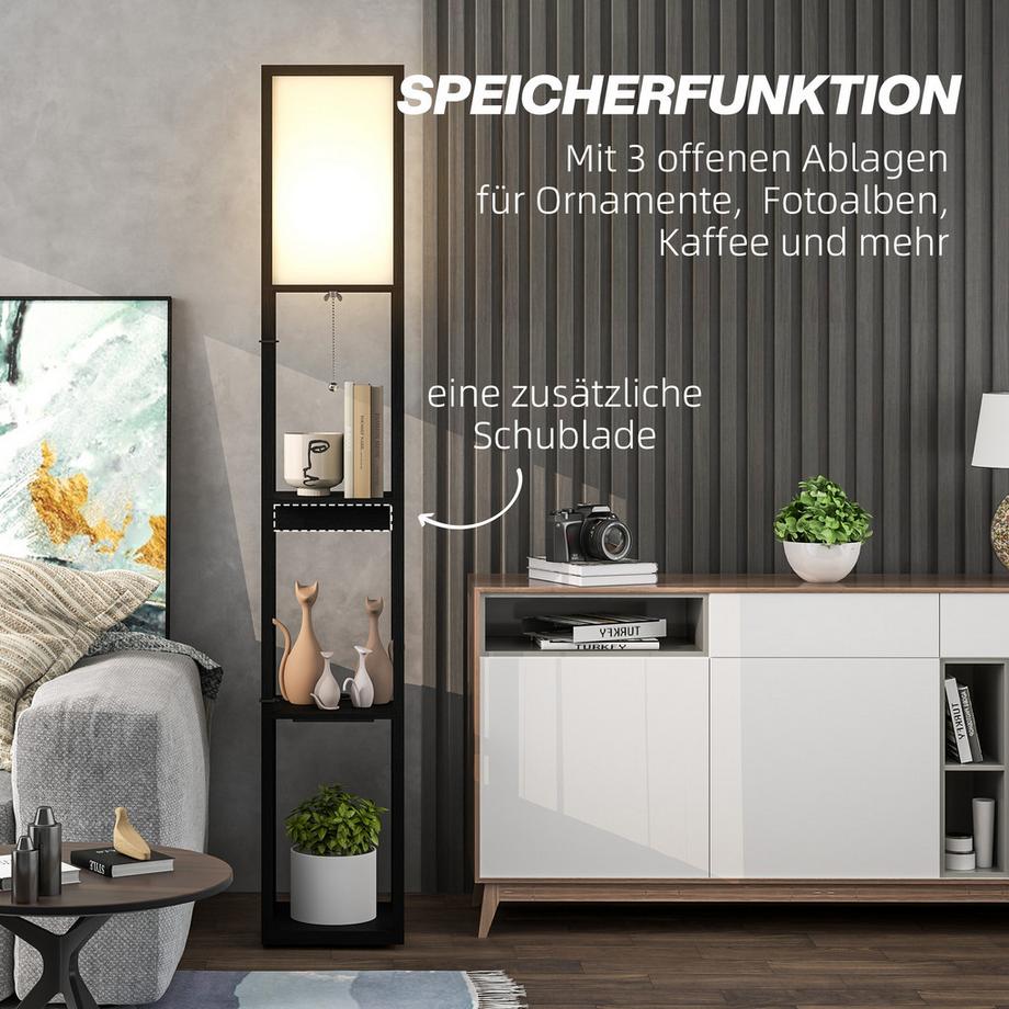 HOMCOM Stehlampe  