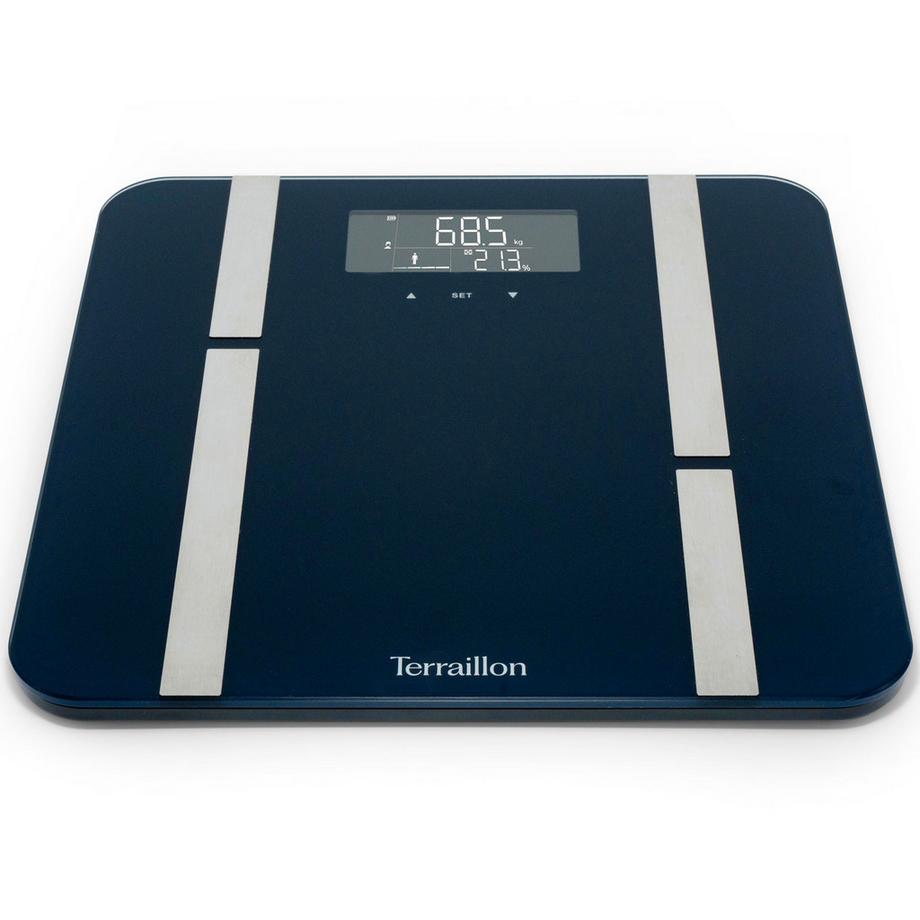 Terraillon  Pèse-personne X-LINE FIT BMI, 8 utilisateurs & USB-C 