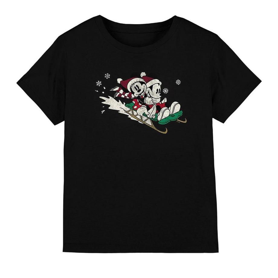 Disney  Tshirt MICKEY & MINNIE MOUSE Enfant 