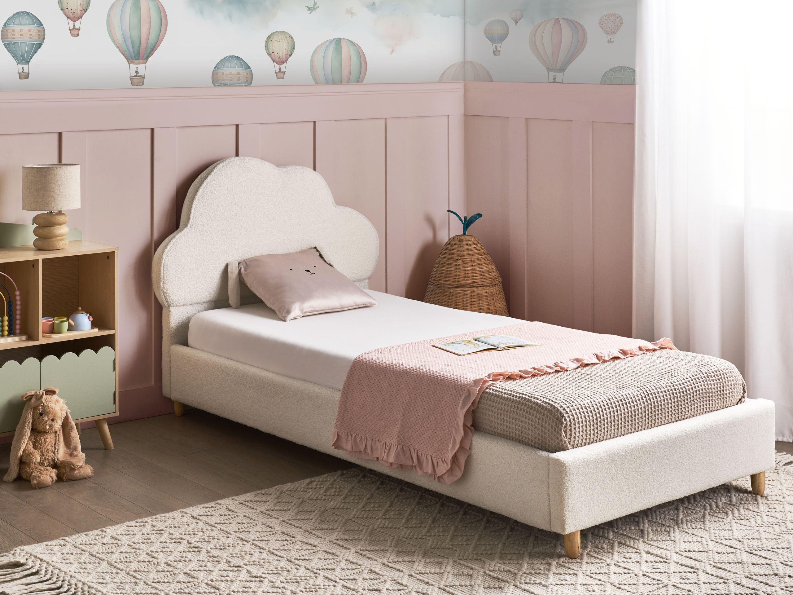 Beliani Kinderbett aus Bouclé Modern BELLEVUE  