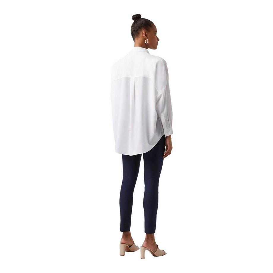 FRENCH CONNECTION Camicia Popover in crepe riciclato  