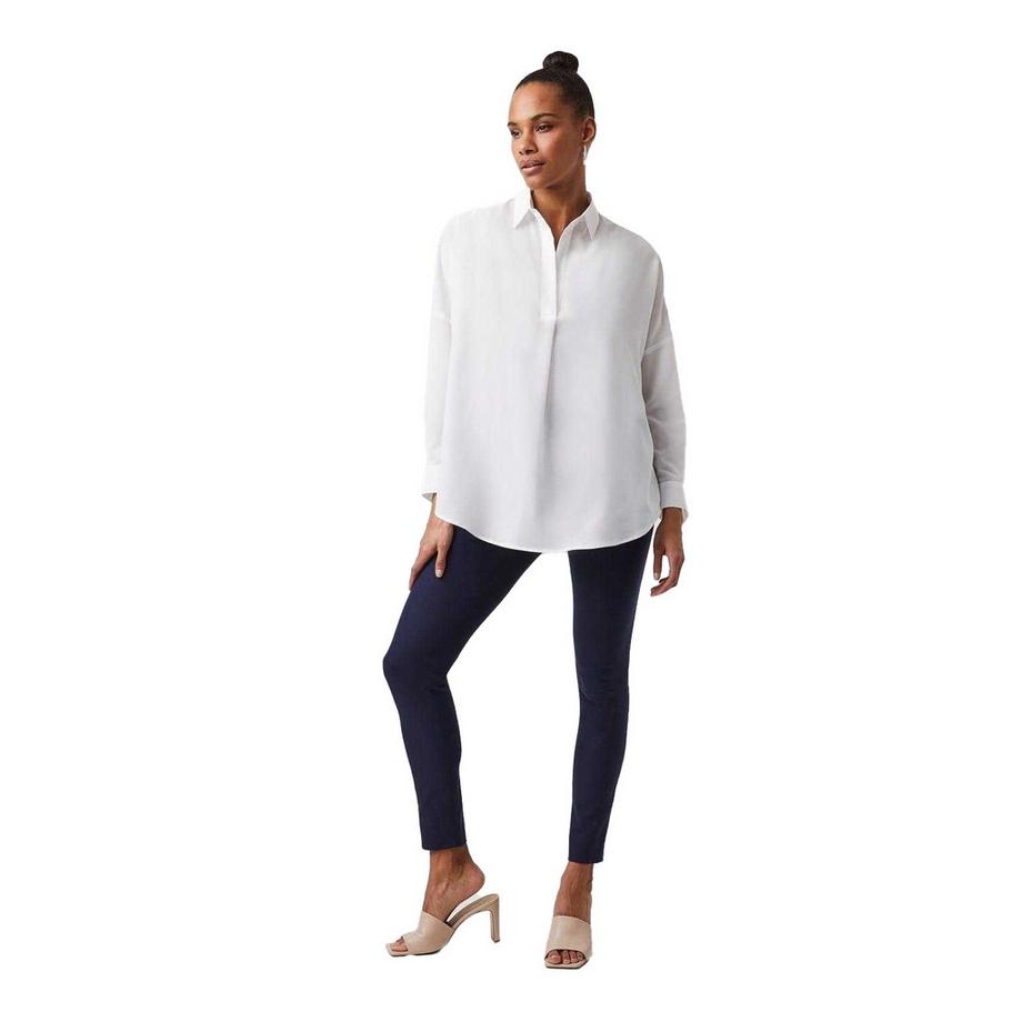 FRENCH CONNECTION Camicia Popover in crepe riciclato  