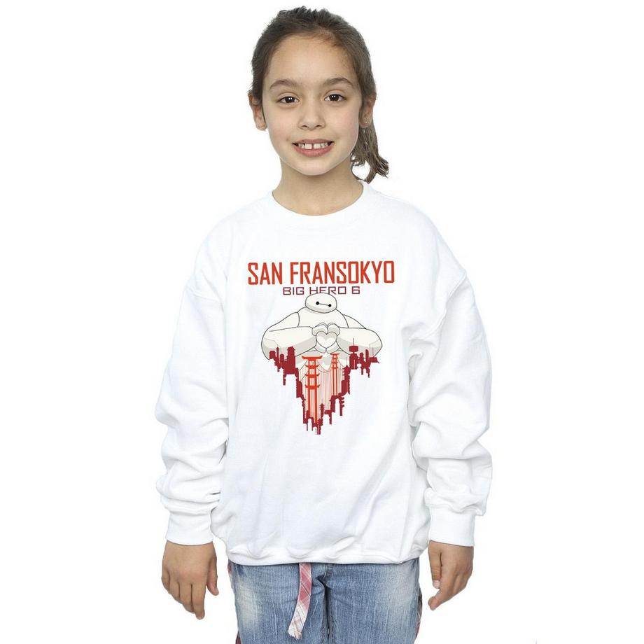 Disney  Big Hero 6 San Fransokyo Sweatshirt 