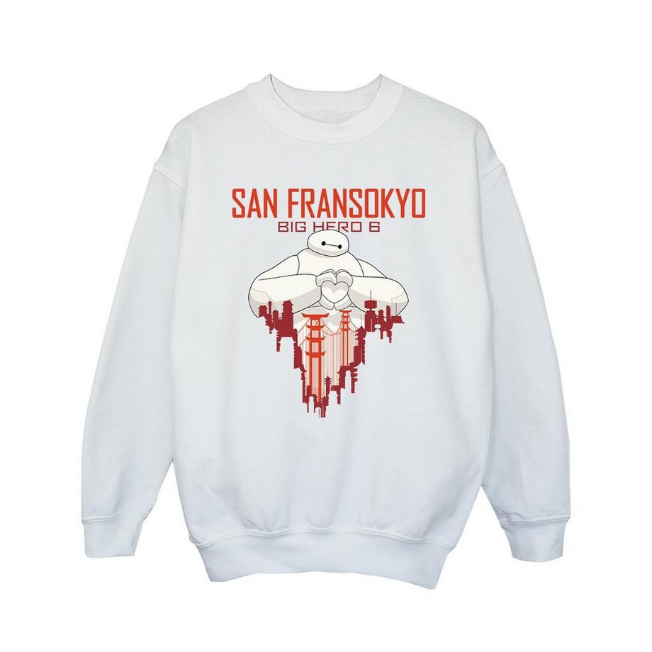 Disney  Big Hero 6 San Fransokyo Sweatshirt 