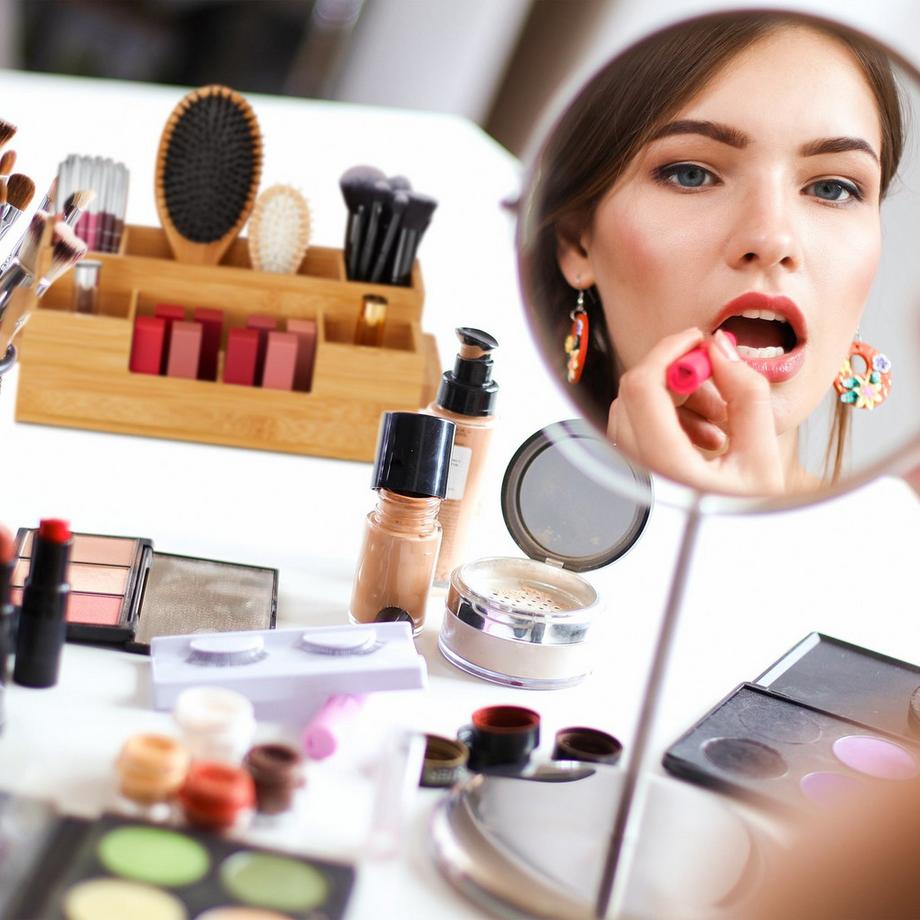 B2X Portaposate in bambù con porta tovaglioli  