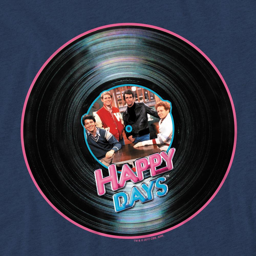 Happy Days T-shirt On the Record  